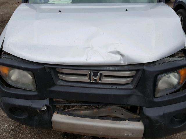 5J6YH28397L013421 - 2007 HONDA ELEMENT LX SILVER photo 7