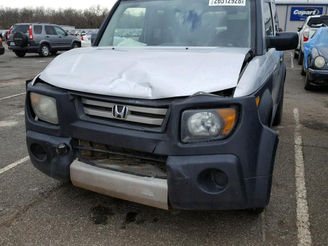 5J6YH28397L013421 - 2007 HONDA ELEMENT LX SILVER photo 9