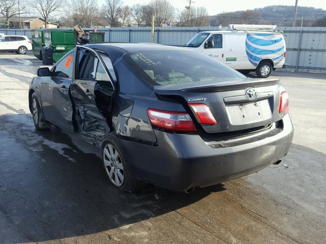 4T1BK46K67U506577 - 2007 TOYOTA CAMRY NEW GRAY photo 3