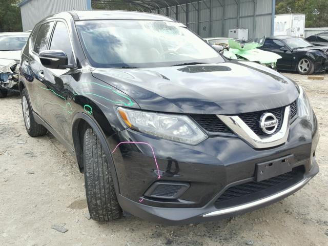 5N1AT2MTXEC850585 - 2014 NISSAN ROGUE S BLACK photo 1