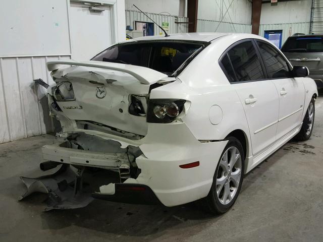 JM1BK323471651910 - 2007 MAZDA 3 S WHITE photo 4