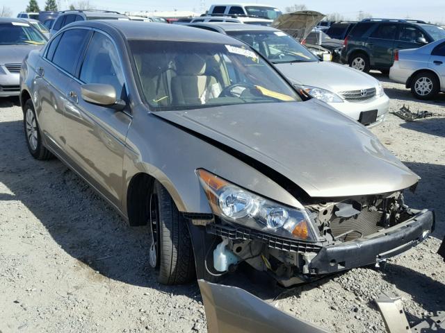 1HGCP26339A200627 - 2009 HONDA ACCORD LX TAN photo 1