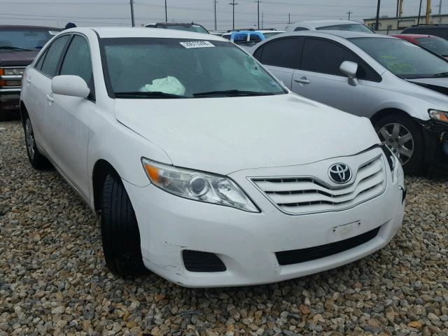 4T1BF3EK7BU656948 - 2011 TOYOTA CAMRY BASE WHITE photo 1