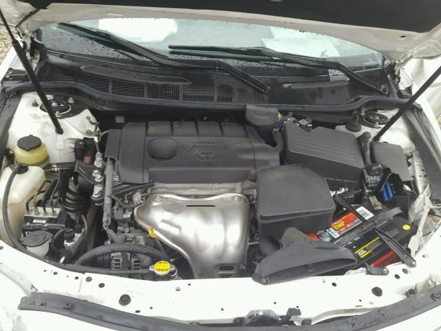 4T1BF3EK7BU656948 - 2011 TOYOTA CAMRY BASE WHITE photo 7