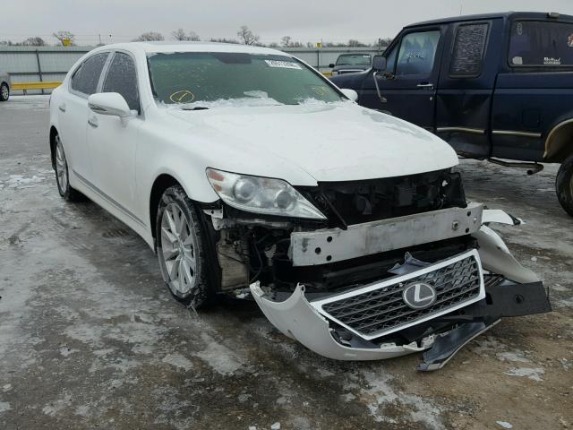 JTHDL5EF0A5002045 - 2010 LEXUS LS 460L WHITE photo 1