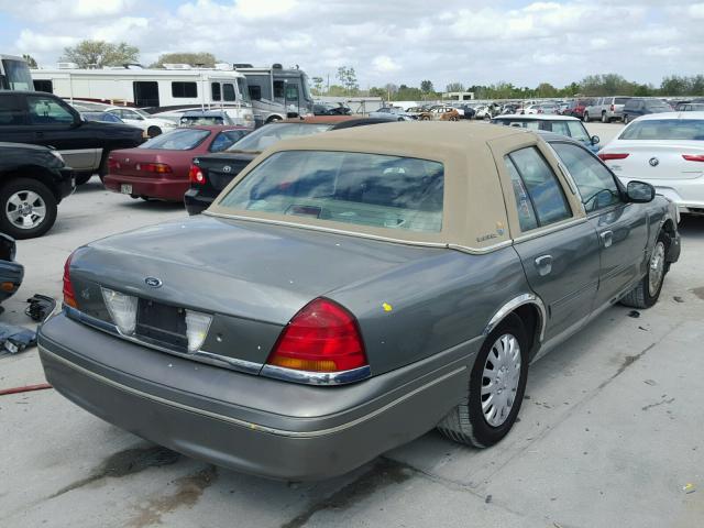 2FAFP73W4YX159038 - 2000 FORD CROWN VICT GRAY photo 4