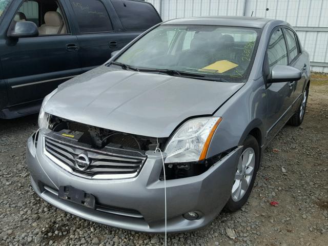 3N1AB6AP5BL680516 - 2011 NISSAN SENTRA 2.0 GRAY photo 2