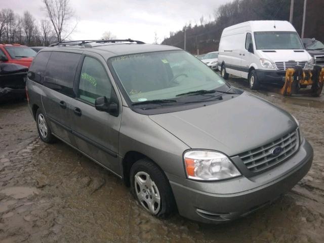 2FMZA51684BA76165 - 2004 FORD FREESTAR S GRAY photo 1