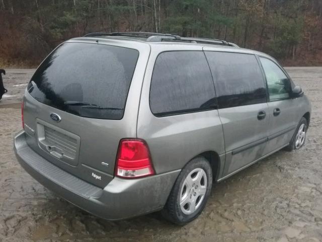 2FMZA51684BA76165 - 2004 FORD FREESTAR S GRAY photo 4