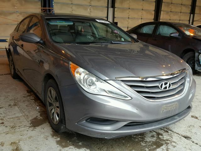 5NPEB4AC2BH235747 - 2011 HYUNDAI SONATA GLS GRAY photo 1