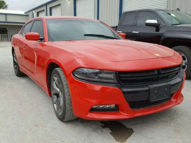2C3CDXCTXFH917634 - 2015 DODGE CHARGER R/ RED photo 1
