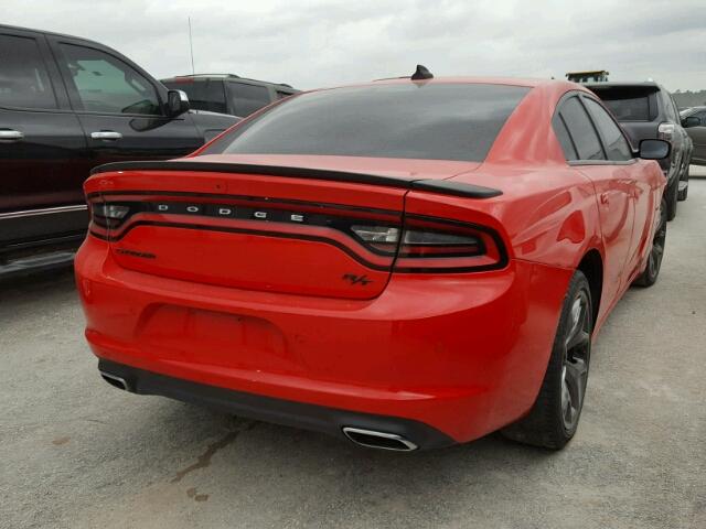 2C3CDXCTXFH917634 - 2015 DODGE CHARGER R/ RED photo 4