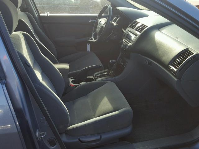 1HGCM66427A061578 - 2007 HONDA ACCORD SE BLUE photo 5