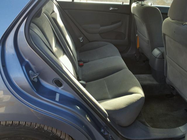 1HGCM66427A061578 - 2007 HONDA ACCORD SE BLUE photo 6