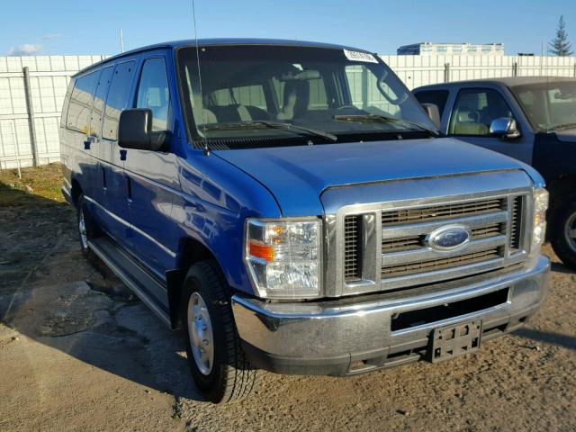 1FBSS3BLXADA69501 - 2010 FORD ECONOLINE BLUE photo 1