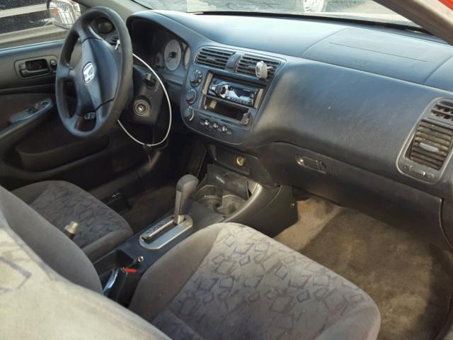 1HGEM22952L104990 - 2002 HONDA CIVIC EX წითელი ფოტო 9