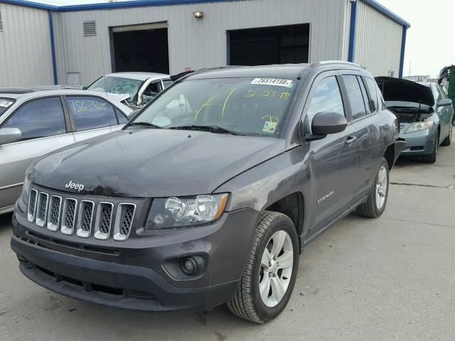 1C4NJCEA1GD612863 - 2016 JEEP COMPASS LA GRAY photo 2