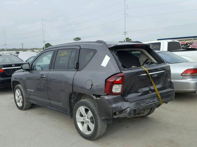 1C4NJCEA1GD612863 - 2016 JEEP COMPASS LA GRAY photo 3