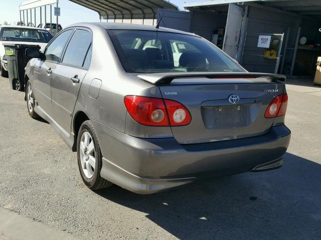 1NXBR32E18Z945645 - 2008 TOYOTA COROLLA CE CHARCOAL photo 3