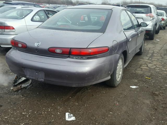 1MELM50U3TG622975 - 1996 MERCURY SABLE GS PURPLE photo 4