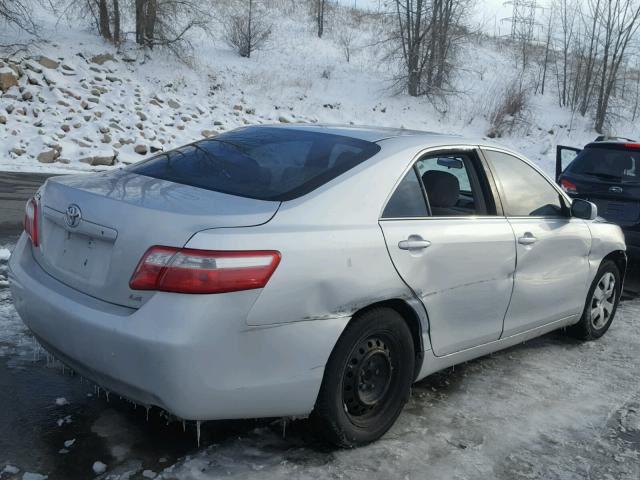 4T1BE46K09U268221 - 2009 TOYOTA CAMRY BASE SILVER photo 4