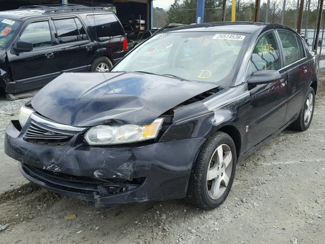 1G8AL58B86Z122568 - 2006 SATURN ION LEVEL BLACK photo 2