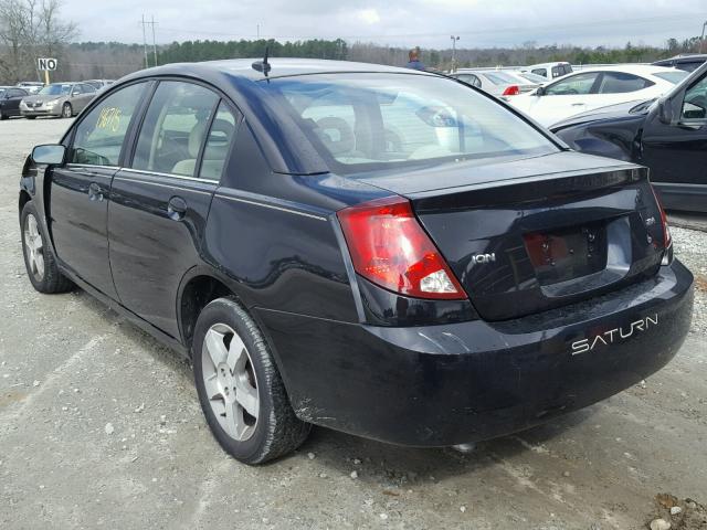 1G8AL58B86Z122568 - 2006 SATURN ION LEVEL BLACK photo 3