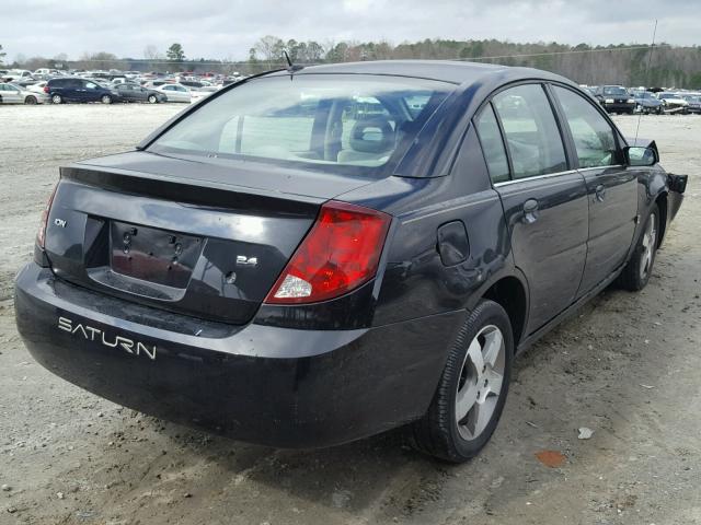 1G8AL58B86Z122568 - 2006 SATURN ION LEVEL BLACK photo 4