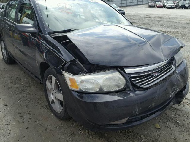 1G8AL58B86Z122568 - 2006 SATURN ION LEVEL BLACK photo 9