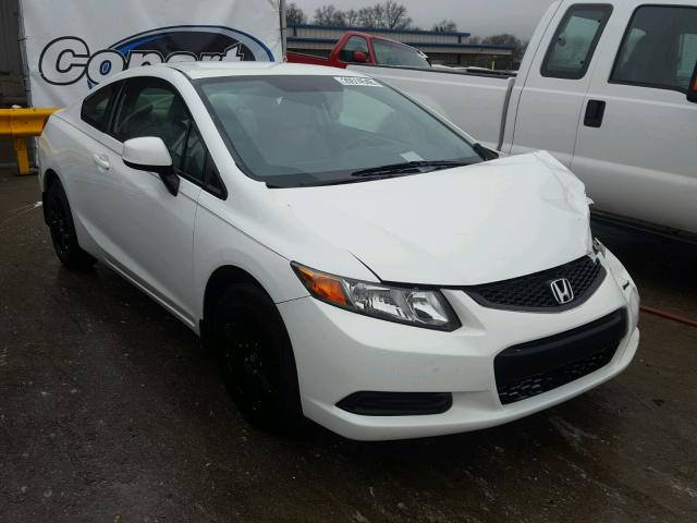 2HGFG3B53CH532859 - 2012 HONDA CIVIC LX WHITE photo 1