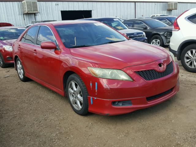 4T1BE46KX8U233667 - 2008 TOYOTA CAMRY CE RED photo 1