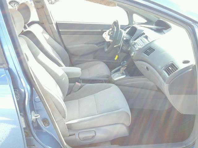 1HGFA16837L138152 - 2007 HONDA CIVIC EX ლურჯი ფოტო 5