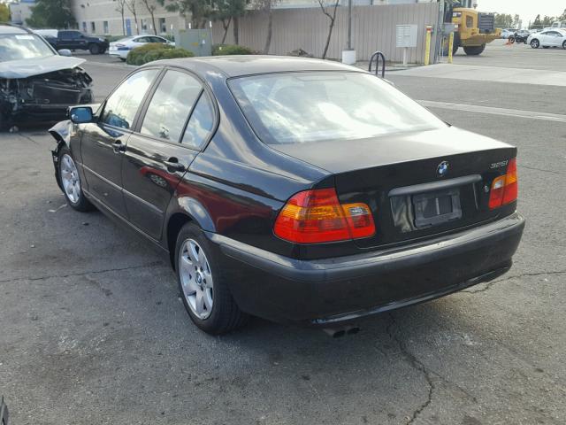 WBAEV334X2KL68892 - 2002 BMW 325 I BLACK photo 3