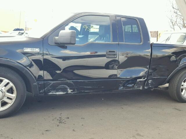 1FTPX12564NC44477 - 2004 FORD F150 BLACK photo 9