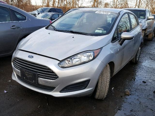 3FADP4TJ7FM127185 - 2015 FORD FIESTA S SILVER photo 2