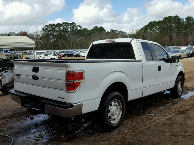 1FTFX1CF7BKD08141 - 2011 FORD F150 SUPER WHITE photo 4