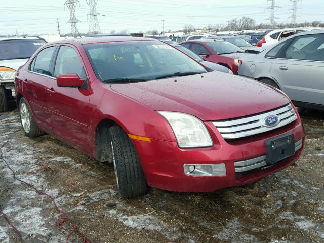 3FAHP02117R170288 - 2007 FORD FUSION SEL RED photo 1