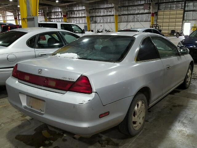 1HGCG3175YA001139 - 2000 HONDA ACCORD EX SILVER photo 4