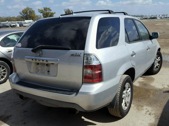 2HNYD18826H534445 - 2006 ACURA MDX TOURIN SILVER photo 4