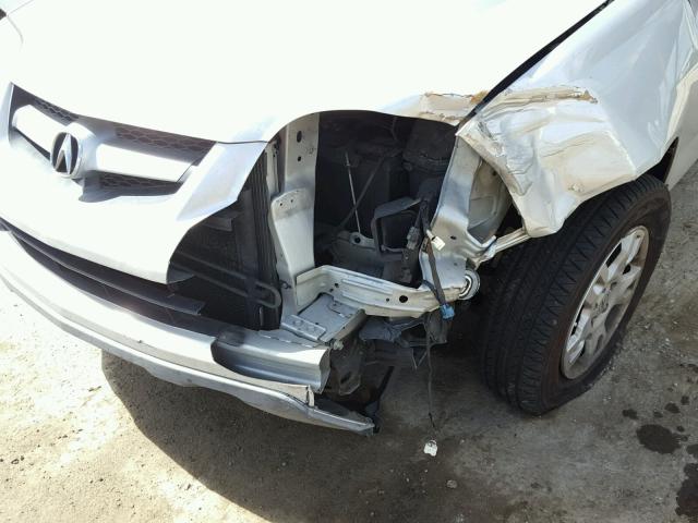 2HNYD18826H534445 - 2006 ACURA MDX TOURIN SILVER photo 9