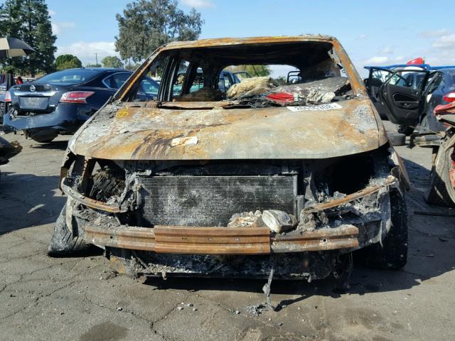 5FNRL5H40DB049791 - 2013 HONDA ODYSSEY EX BURN photo 9