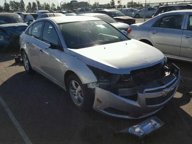 1G1PC5SB3D7115229 - 2013 CHEVROLET CRUZE LT SILVER photo 1