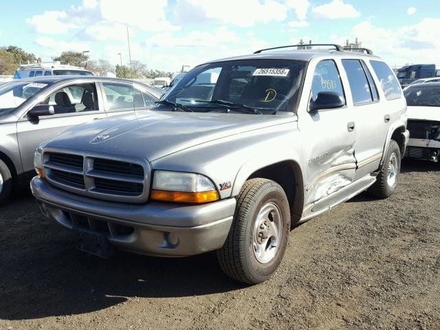 1B4HR28Y9XF617755 - 1999 DODGE DURANGO GRAY photo 2