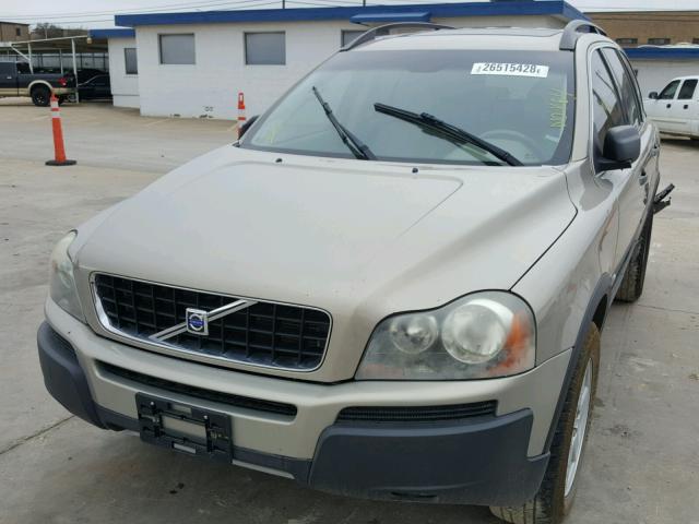 YV1CY592851143698 - 2005 VOLVO XC90 TAN photo 2