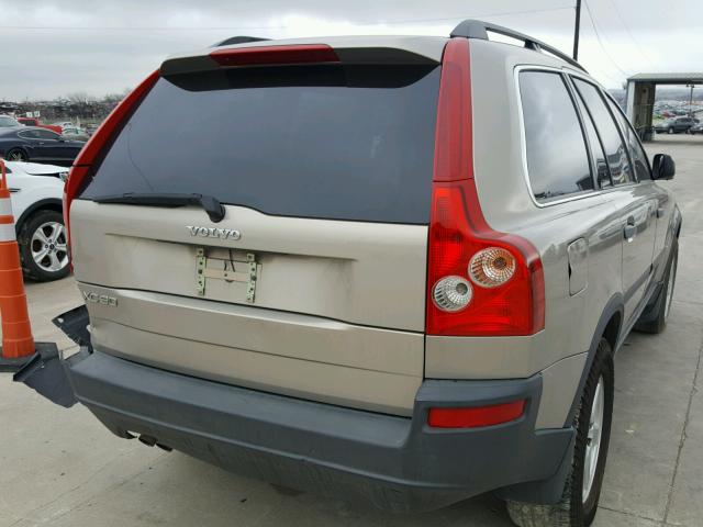 YV1CY592851143698 - 2005 VOLVO XC90 TAN photo 4