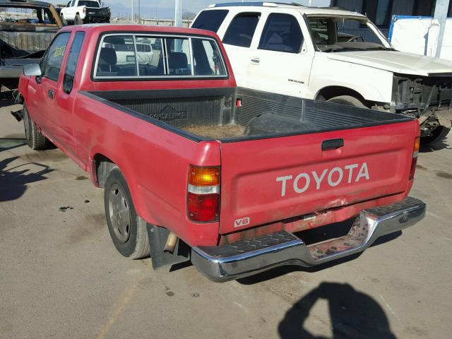 JT4VN93DXP5034017 - 1993 TOYOTA PICKUP 1/2 RED photo 3