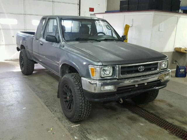 4TAVN13DXPZ150288 - 1993 TOYOTA PICKUP 1/2 GRAY photo 1