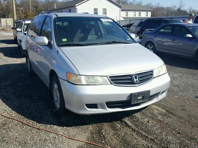 5FNRL18884B087443 - 2004 HONDA ODYSSEY EX SILVER photo 1