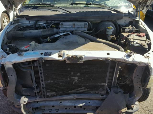 1B7HC16X21S227751 - 2001 DODGE RAM 1500 SILVER photo 7