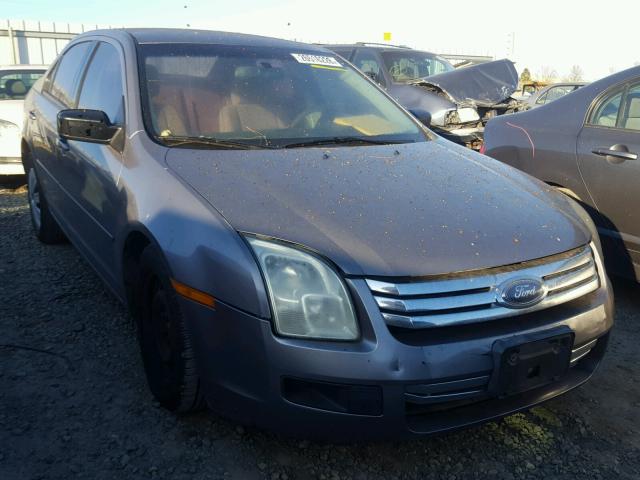 3FAFP06Z96R132944 - 2006 FORD FUSION S GRAY photo 1